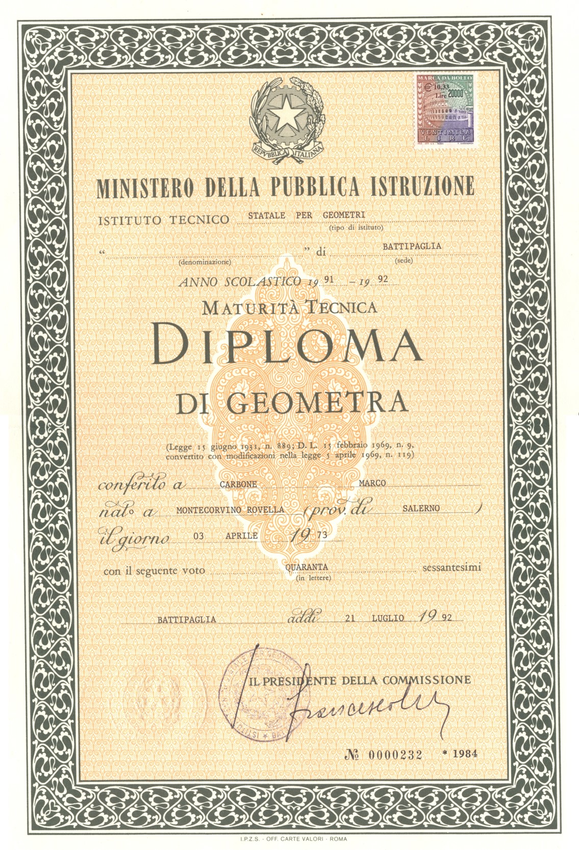 Diploma_Geometra